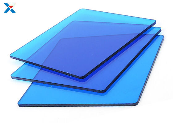 comprare Policarbonato del perspex che copre resistenza all'urto blu trasparente dello strato online manufacture