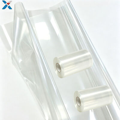 Acquistare 56 mN/m Tensione di bagnatura 50 μm Film in PET con ridotto restringimento termico per stampa con inchiostro conduttivo fabbricazione online