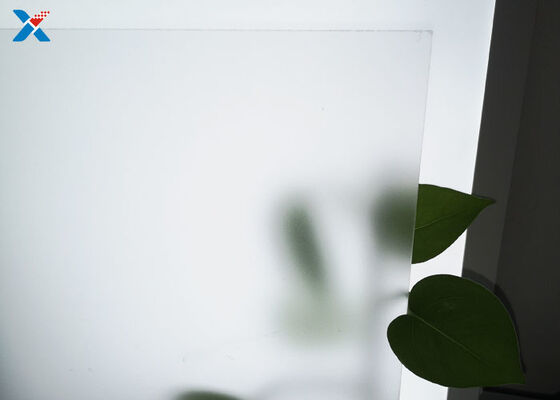 strato 1220*2440mm Matte Roof Plate trasparente del perspex glassato 2mm