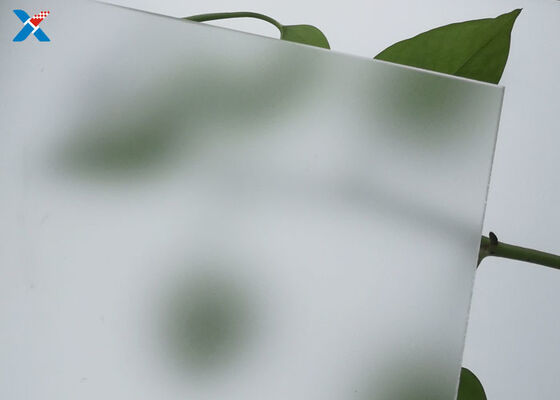 Chiaro taglio di strato acrilico glassato per graduare il lucite secondo la misura PMMA Matte Panels di 3mm