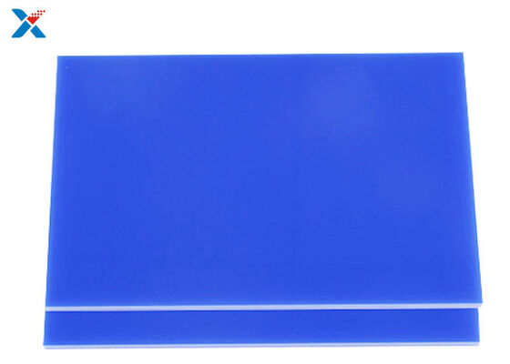 Strati acrilici blu spessi colorati del pannello 1/8 del bordo del lucite per DIY che dipinge Art Craft