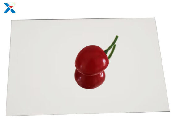 Foglio acrilico specchiato argento flessibile 30,5 x 61 cm, perfetto per insegne decorative