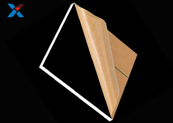 Tavolino in lamiera di acrilico trasparente, cartone di lucite estruso