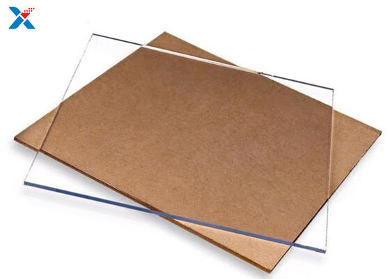 Lastra acrilica ISO FCC 3mm sottile per tetto grande colata Lucite